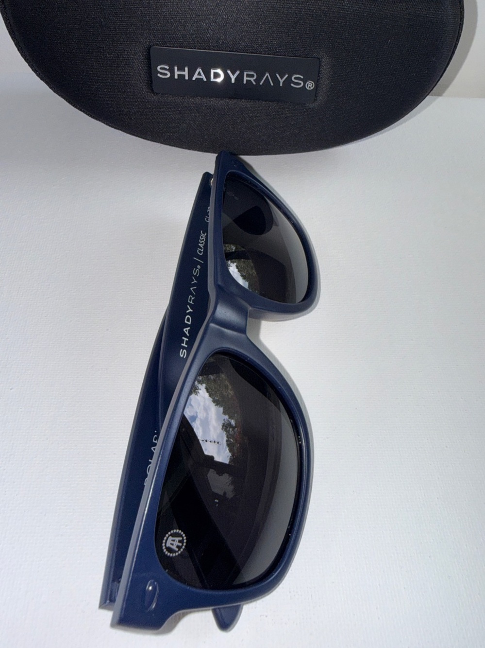 ShadyRays Men's Navy Frame Sunglasses with Dark Lenses - Picture 11 of 12